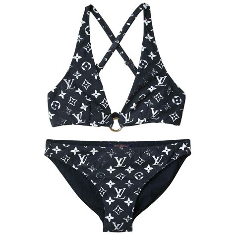 louis vuitton print bikini